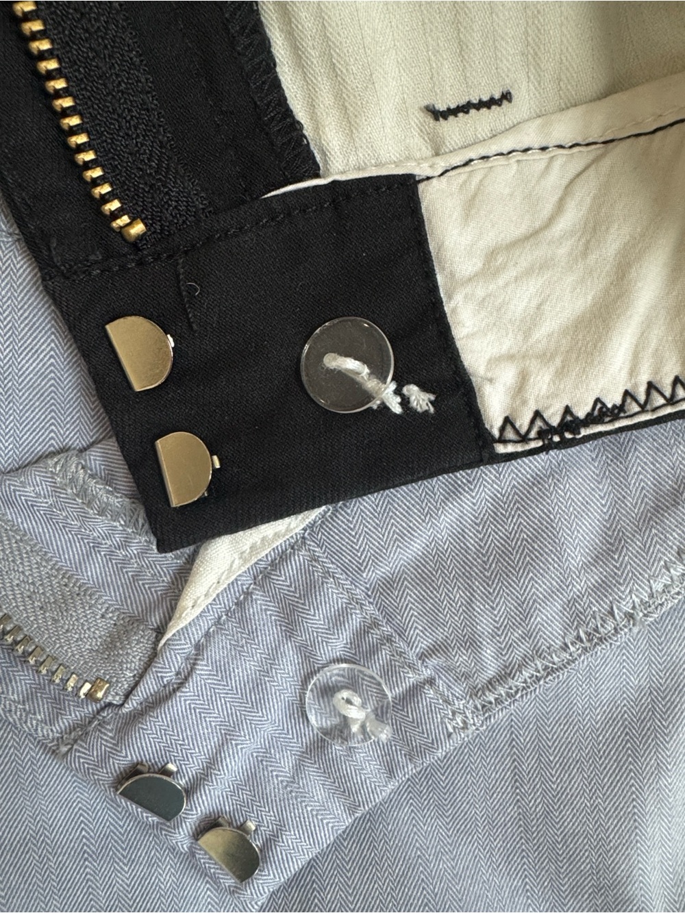 Dear John Bundle -  Black and Lt Blue Hampton Shorts Size 31 - Picture 11 of 12